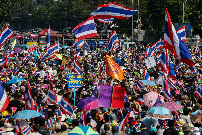 Thai anti-govt march a prelude to Jan 13 'shutdown'