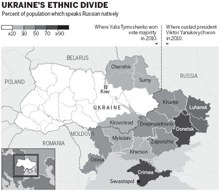 Russians in eastern Ukraine want their own voice, Gorbachev says