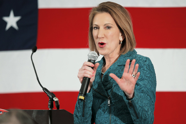 Former Hewlett-Packard CEO Fiorina to launch presidential bid