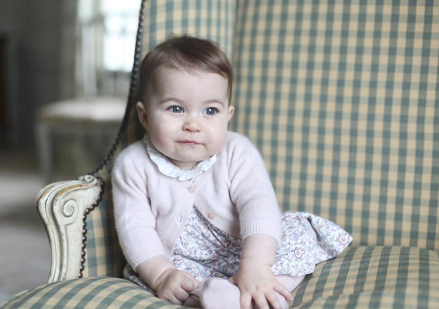 New photos of Britain's Princess Charlotte released