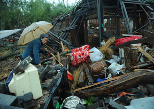 重慶大風(fēng)、冰雹災(zāi)害致26人死亡