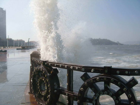 渤海又掀風暴潮